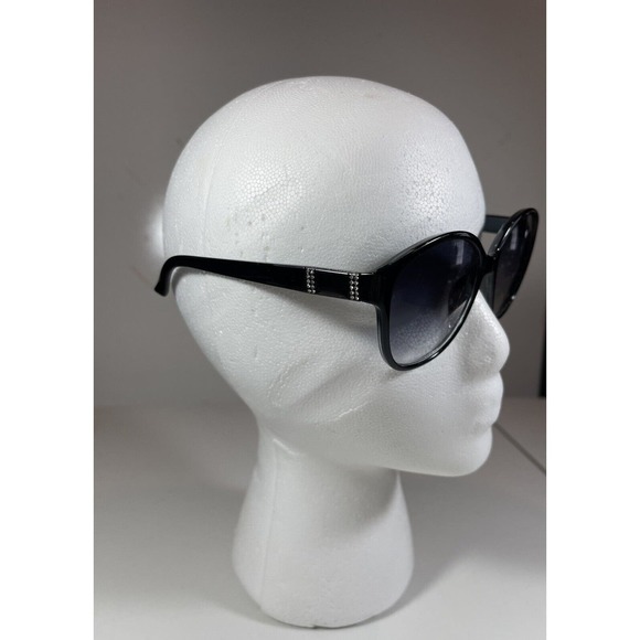 Women’s Jones New York Sunglasses Gradient Lens Rhinestone Temple Frame - Picture 2 of 11